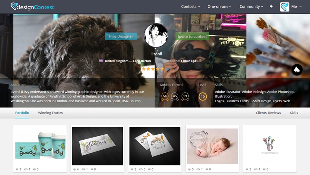 Be a Star with new DesignContest profiles! | DesignContest